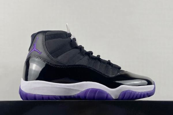 Retro Air Jordan 11 Black Purple