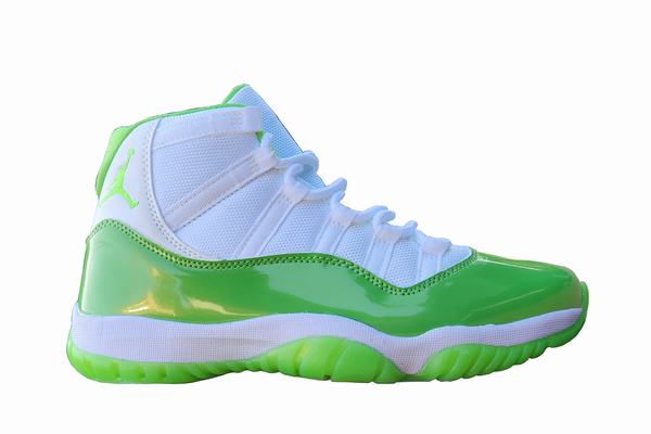 Air Jordan 11 White Apple Green